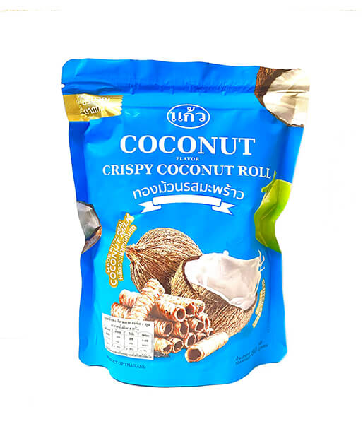 ケォー・ココナッツロール ココナツ味 (80g)
