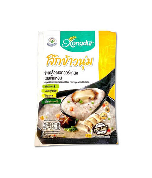 Xongdur お粥 ジャスミン米&椎茸 (30g)