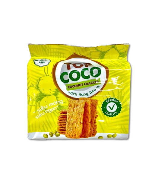 Top Coco ココナッツクラッカー&ムングビーン (150g)
