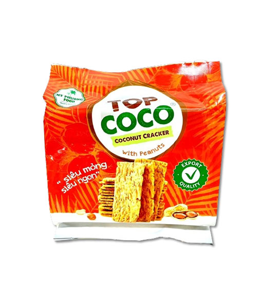 Top Coco ココナッツクラッカー&ピーナッツ (150g)