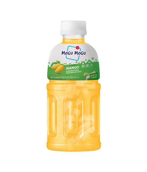 MOGUMOGU ナタデココ入り マンゴー味 320ml