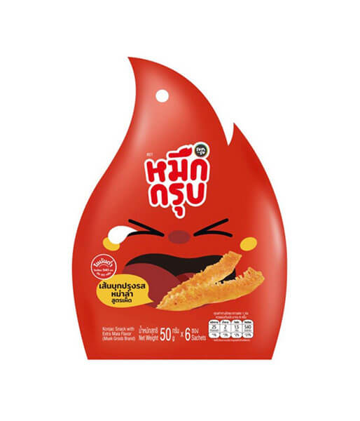 Sunsu Muek Groob こんにゃくスナック スパイシーマーラー味