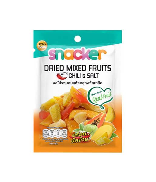 Snacker ドライミクスフルーツ　チリ＆ソルト（30g）