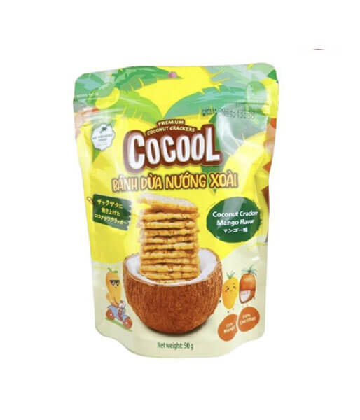 Cocool ココナッツクラッガー マンゴー味　50g