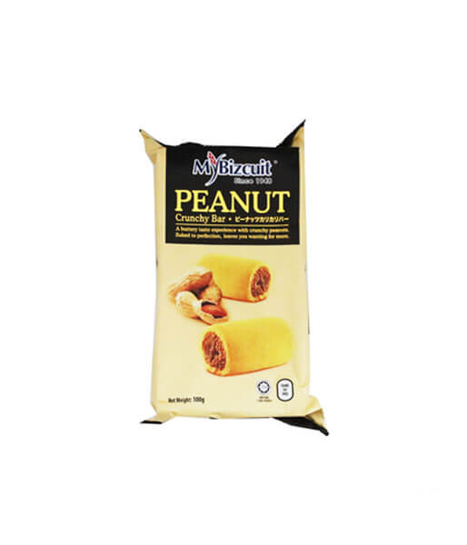 マイビスケット ピーナッツ クランチバー 100g