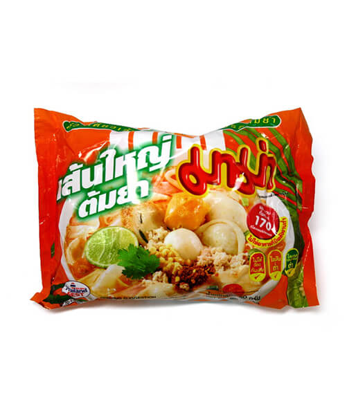 マーマーインスタントラーメン米の太い麺（トムヤム味）