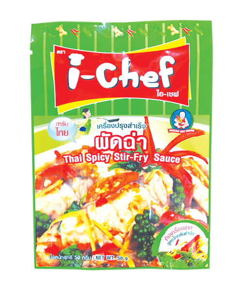 パッドチャーペースト i-chef(50g)/Thai Spicy Stir-Fry Sauce i-chef