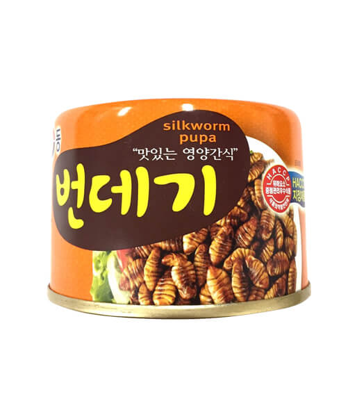 サナギの醤油煮（大韓民国）(130g)/Silkworm Pupa