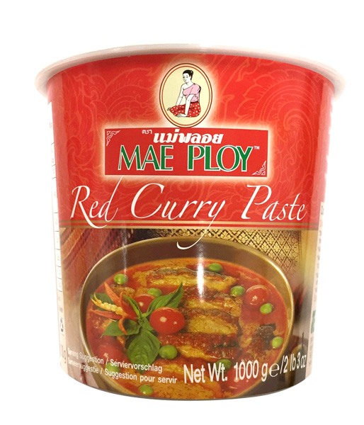 レッドカレー ペースト メープロイ(1kg)/Mae Ploy Red Curry Paste