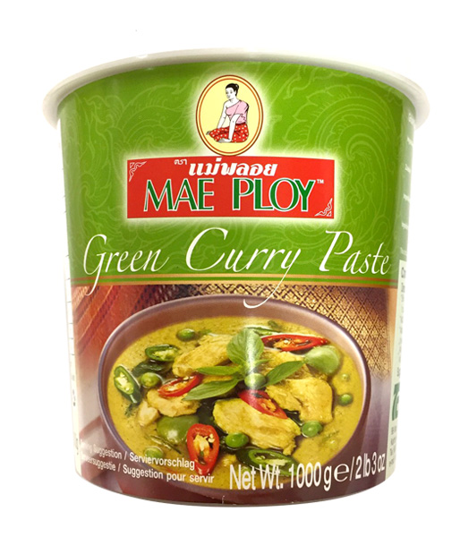 グリーン・カレー ペースト メープロイ(1kg)/Mae Ploy Green Curry Paste