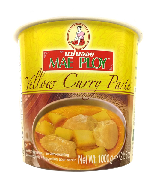 イエロー・カレー ペースト メープロイ (1kg)/Mae Ploy Yellow Curry Paste