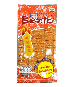 イカスナック ナンプリック味 Bento(20g)/Squid Seafood Snack Namprik Thai Original Flavour