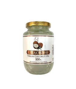チャオコー ココナッツオイル(450ml)/Chaokoh Virgin Coconut Oil 100%