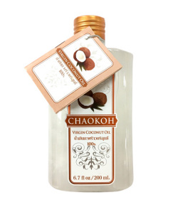 ココナッツオイル Chaokoh(200ml)/Chaokoh Virgin Coconut Oil 100%