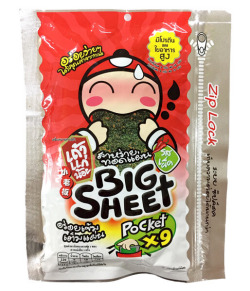 Tao Kae Noi 味付け揚げ海苔 辛口(お菓子)(31.5g)/Tao Kae Noi Fried Seaweed Spicy Flavor