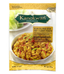 クロアグリンペースト KANOKWAN(50g)/Kanokwan Kua Kling Stir Fry Curry Paste