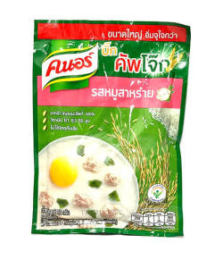 Knor お粥 (ジョーク) ポークのり味 (55g)/Know porridge pork seaweed flavour