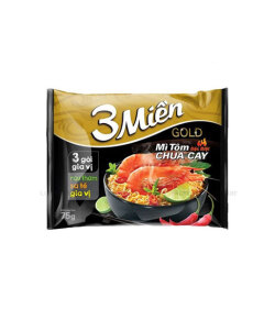 3Mien トムヤムクン味　濃厚スープ インスタントヌードル 75g