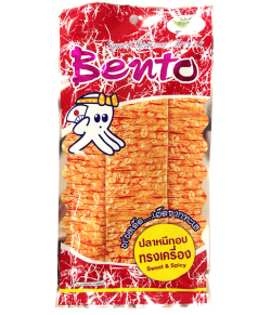 イカスナック 辛イカ Bento(24g)/Squid Seafood Snack Bento(24g)