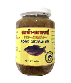 プララー（魚漬）プラグラディー Kanchana Brand(454g)/Pickled Gouramy Fish Kanchana Brand