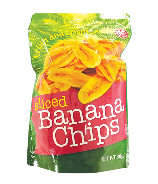 バナナ チップス(80g)/Sliced Banan Chips