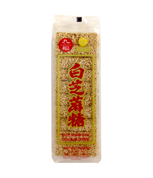 白胡麻糖（白ゴマ）85g/White Seasame Cake Gateau Blanc De'sesame
