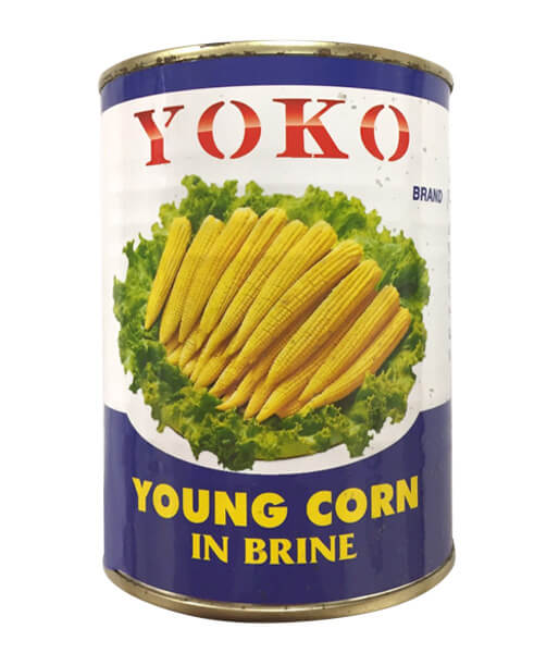 ヤングコーン水煮 YOKO(540g)/Young Corn in Brine YOKO