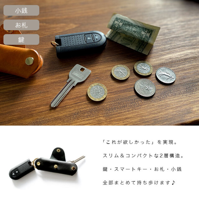 DaysArt お散歩ウォレット 小さい財布 革財布 メンズ レディース