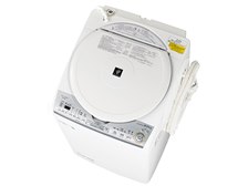 シャープ　乾燥洗濯機　ES-TX8D-W