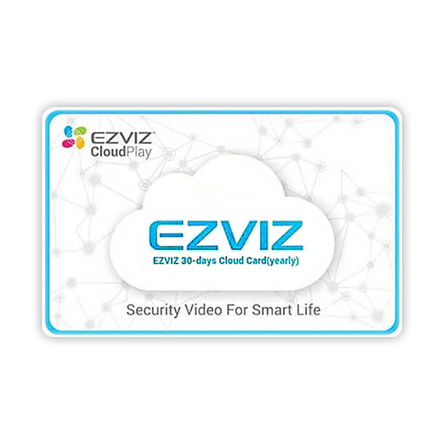 CloudPlay(30日保存・12ヶ月間プラン) EZVIZ イージービズ
