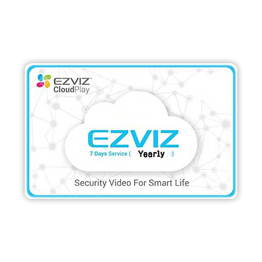 CloudPlay(7日保存・12ヶ月間プラン) EZVIZ イージービズ