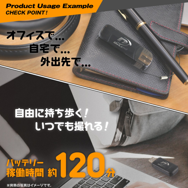 A-404 スパイカメラ 小型カメラ 隠しカメラ USB型カメラ オンスクエア スパイダーズX
