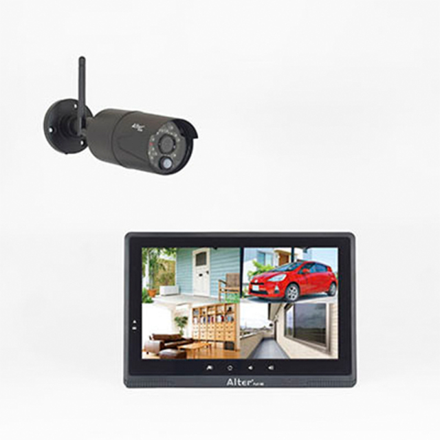 AFH-101 | 200万画素 外付けHDD録画対応 ワイヤレスカメラ