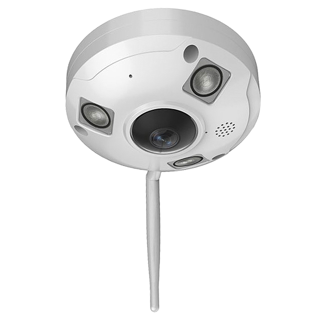 ASIP-WF01PN | 248万画素360°魚眼レンズ搭載microSDカード録画対応ドーム型赤外線防犯カメラ【防犯カメラ】【監視カメラ】【セキュリティーカメラ】【ダイレクトアクセス】【Wi-Fi】【配線不要】