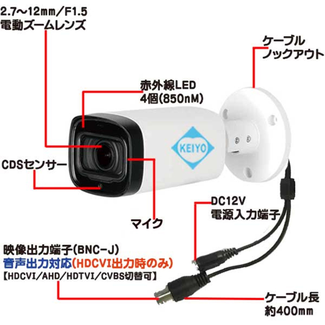 AXC-B1231RN-ZA 防犯カメラ 監視カメラ