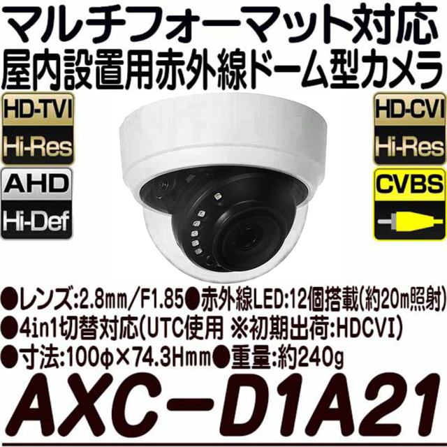 AXC-D1A21 防犯カメラ 監視カメラ セキュリティーカメラ