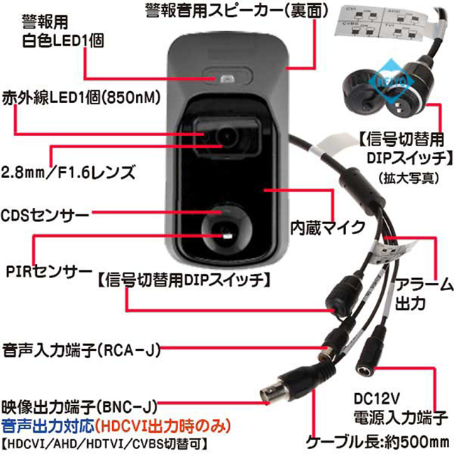 AXC-HAC-ME2241CN 防犯カメラ 監視カメラ セキュリティーカメラ