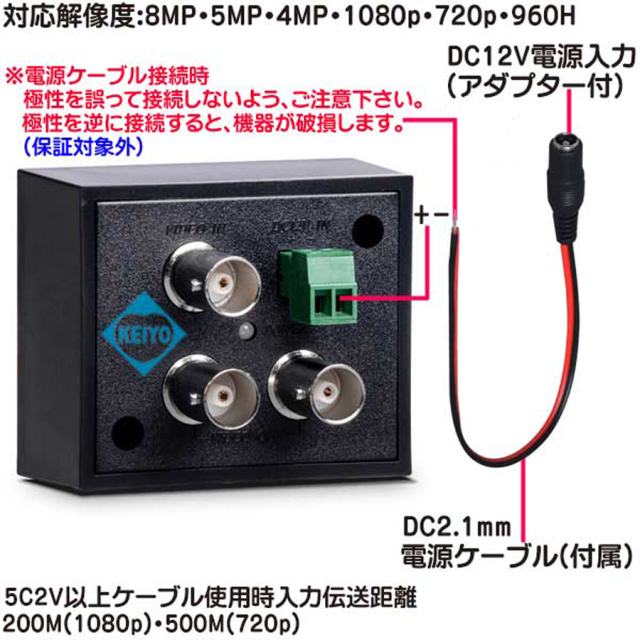 AXC-VD102HD 映像分配機 防犯カメラ 監視カメラ