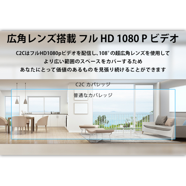 CS-C2C 防犯カメラ 監視カメラ ネットワークカメラ IPカメラ EZVIZ イージービズ