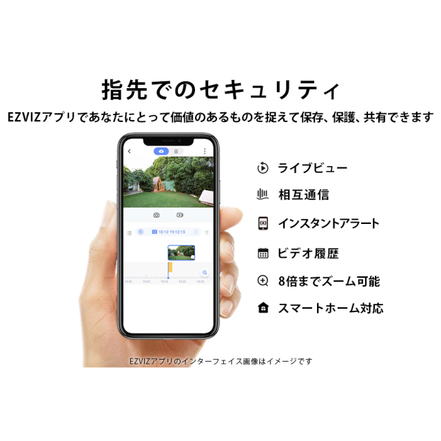 CS-TY1(2.0MP) 防犯カメラ 監視カメラ ネットワークカメラ IPカメラ EZVIZ イージービズ
