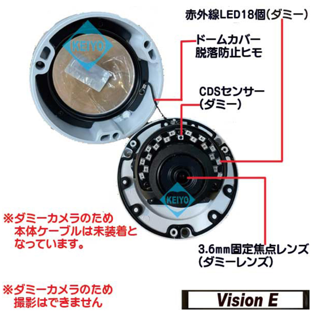 DM-1080D ダミーカメラ 防犯カメラ 監視カメラ