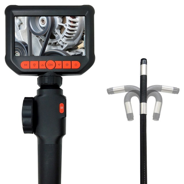 FIB-LCAM-1L360-3M | 直径8mm ケーブル長3m 可動式360度(左右180度