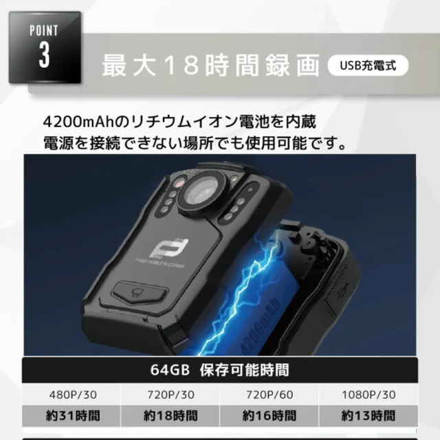 FT-V6-X064C 監視カメラ 防犯カメラ モバイルカメラ