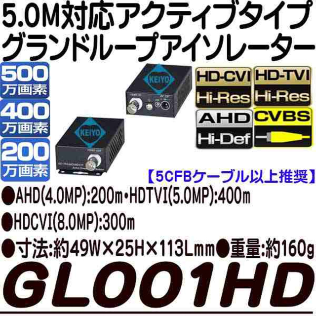 GL001HD グランドループアイソレーター