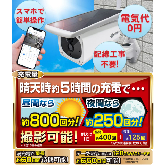 GS-SLB02(エコ・アイ 02 SE) 防犯カメラ 監視カメラ ネットワークカメラ グランシールド Glanshield