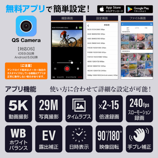 GX-117 ウェアラブルカメラ スパイカメラ 小型カメラ 隠しカメラ オンスクエア Gexa(ジイエクサ)