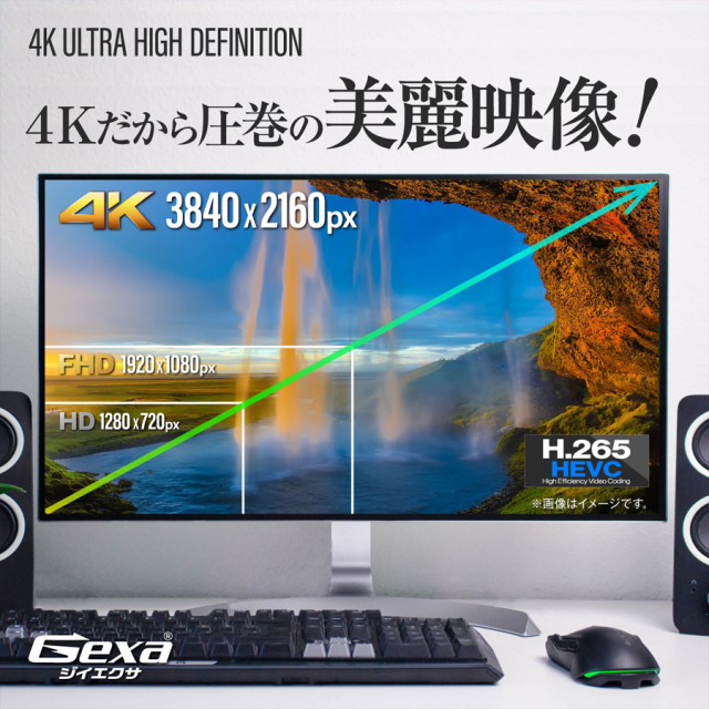 GX-304 小型カメラ スパイカメラ 隠しカメラ オンスクエア Gexa ジイエクサ