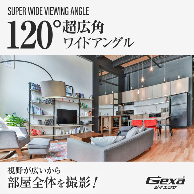 GX-304 小型カメラ スパイカメラ 隠しカメラ オンスクエア Gexa ジイエクサ