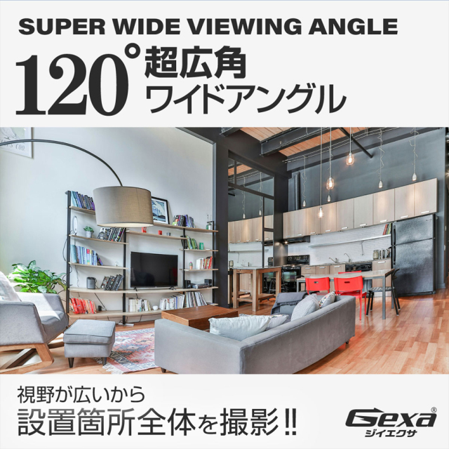 GX-306 小型カメラ スパイカメラ 隠しカメラ オンスクエア Gexa ジイエクサ