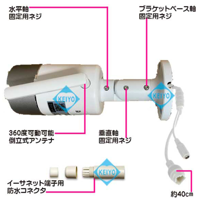 IPC-G26NL 防犯カメラ 監視カメラ ネットワークカメラ ダーファテクノロジー DahuaTechnology Imou